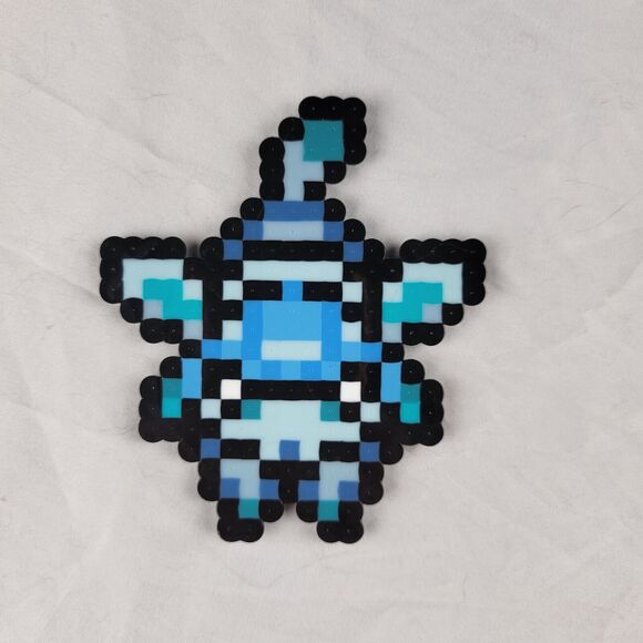 Glaceon Overworld Sprite Pokemon Perler - Picture 1 of 2